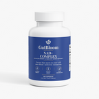 GutBloom NAD+ Complex bottle, 60 capsules
