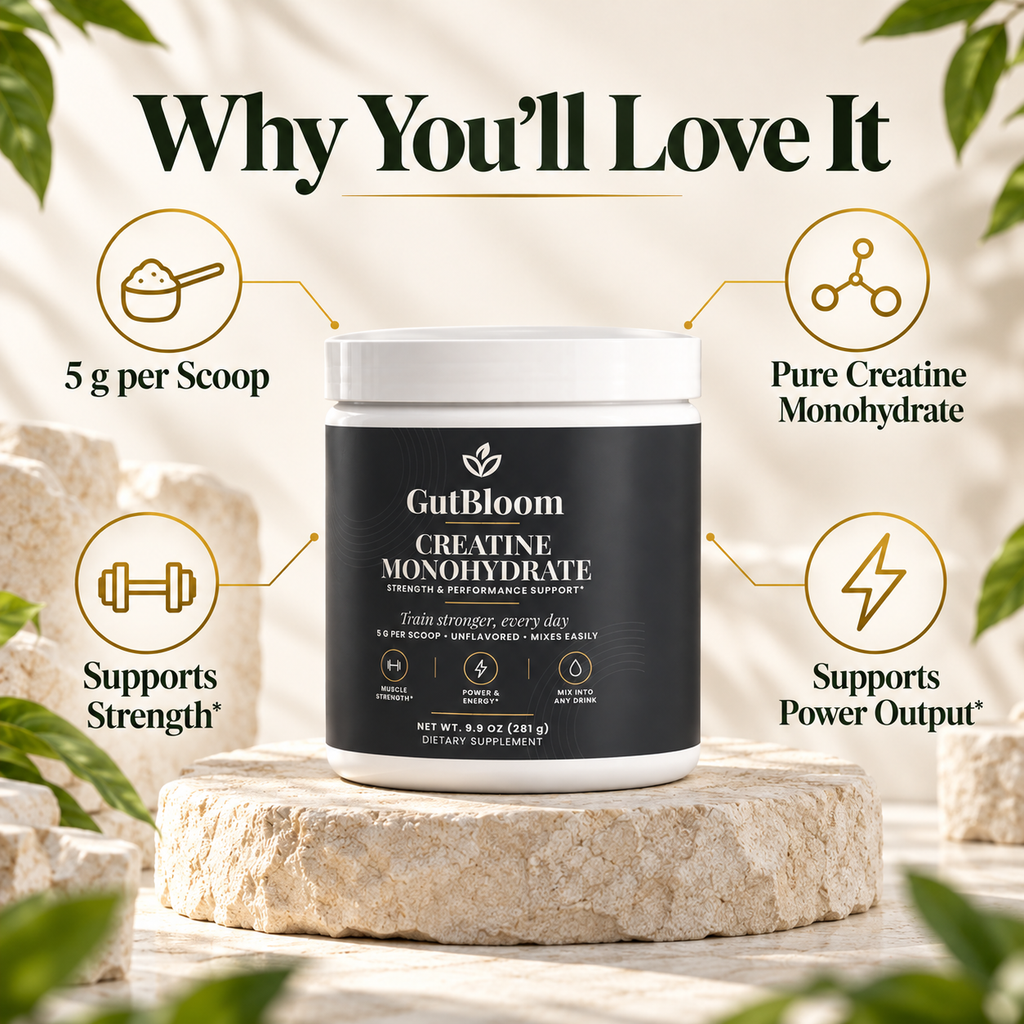 Why you'll love it: 5 g pure creatine monohydrate per scoop