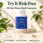 Try GutBloom NAD+ Complex risk-free with a 30-day money-back guarantee