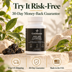 Try GutBloom Shilajit Complex risk-free with a 30-day money-back guarantee